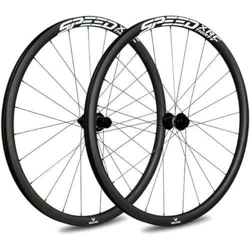 veltec Xrs Juego de Ruedas Speed XRC 30 SR Disc Shimano 12 x 100/12 x 142, Adultos Unisex, Negro/Blanco, 622-22