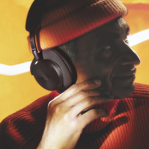Bang & Olufsen Beoplay H95 Auriculares de Lujo Inalámbricos Bluetooth de Diadema con Cancelación de Ruido, 6 Micrófonos, Hasta 50 horas de Autonomía, Cascos y Estuche de Aluminio Chestnut