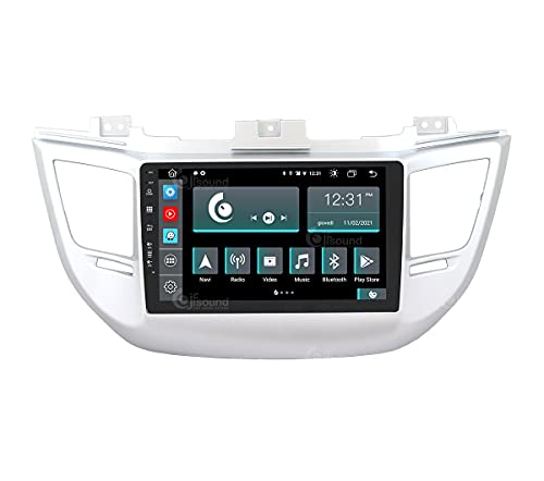Radio de Coche para Hyundai Tucson con GPS, cámara y Amplificador Kenwood de Serie Android GPS Bluetooth WiFi USB Dab+ Touchscreen 9" 8core Carplay AndroidAuto