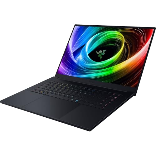Razer Blade 16-16 Pulgada Portátil Gaming - NVIDIA RTX 5070 - AMD Ryzen AI 9 365-16" OLED Pantalla QHD+ 240Hz - 8000 MHz LPDDR5X 32GB Ram - SSD 1TB - Teclado US | Negro