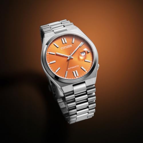 Citizen Inspección automática NJ0151-88Z, Naranja/Plata
