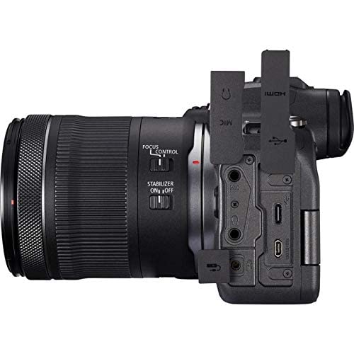 CANON EOS R6 Cámara Mirrorless + Objetivo RF 24-105 mm F4-7.1 IS STM, Cámara Evil Full Frame (20,1 MP) -6.5 EV, Vídeo 4K 60p, Dual Pixel CMOS AF II, Pantalla Táctil de Ángulo Variable, Negro