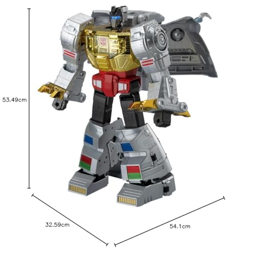 Robosen Edición Flagship Grimlock Robot: Primer Robot transformable automático de Doble Forma del Mundo, controlado por Voz con integración de App