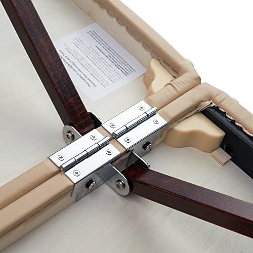 Master Massage Therma Top - Mesa de Masaje portátil Plegable (Madera, 71 cm)