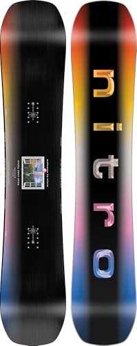 Nitro Tabla de Snowboard para Hombre OPTISYM BRD ´25, Freestyleboard, Asym Twin, CAM-out Camber, Urban, Mid-Wide
