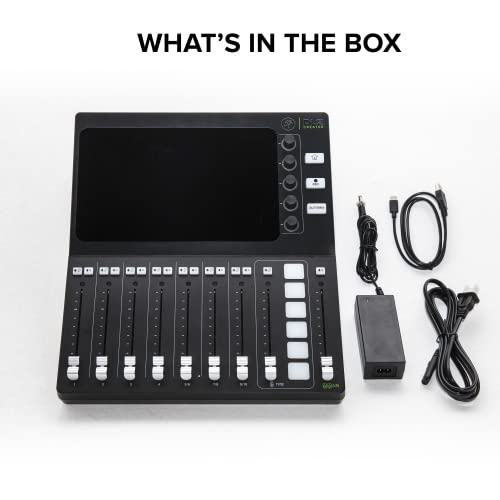 MACKIE DLZ Creator mezclador digital adaptable para podcasting, streaming y YouTube con modos de usuario, tecnología Mix Agent, Auto Mix y previos de micro Onyx80