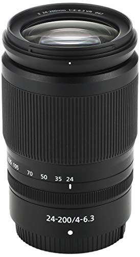 Nikon Objetivo NIKKOR Z 24-200 VR FX, para Nikon Serie Z, Negro