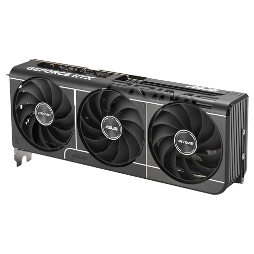 ASUS Prime GeForce RTX 5060 Ti 16GB GDDR7 OC Edition - Tarjeta gráfica preparada para SFF (PCIe 5.0, 16GB GDDR7, HDMI/DP 2.1, 2,5 Ranuras, Ventiladores Axial-Tech, Dual BIOS)