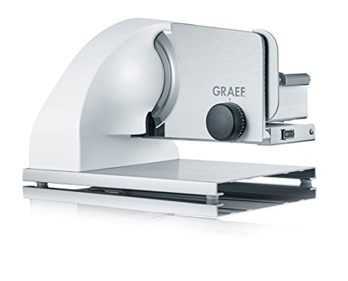 Graef SKS901EU Cortafiambres, 185 W, Aluminio, Blanco