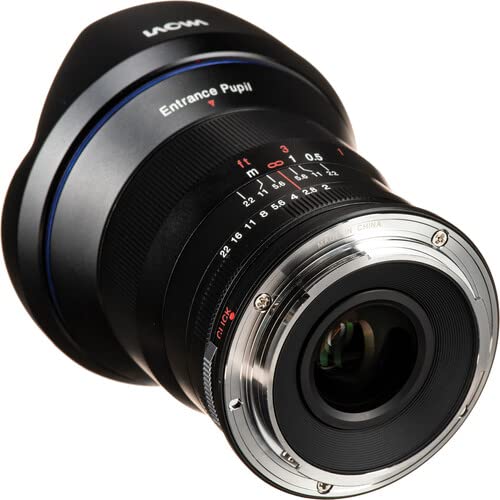 Laowa 15mm f/2 FE Zero-D SLR Lente Ultra Ancha Negro - Lentes y filtros de cámara (SLR, 12/9, Lente Ultra Ancha, 0,15 m, 1,5 cm, Marco Completo)