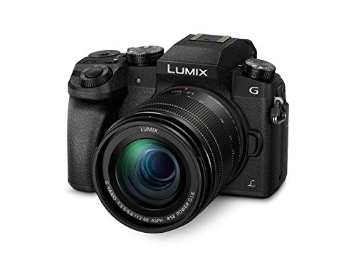 Panasonic Lumix DMC-G70MEG-K Cámara réflex Digital Juego de cámara SLR 16 MP Live Mos 4592 x 3448 Pixeles Negro - Cámara Digital (4,8X, Full HD, Negro)