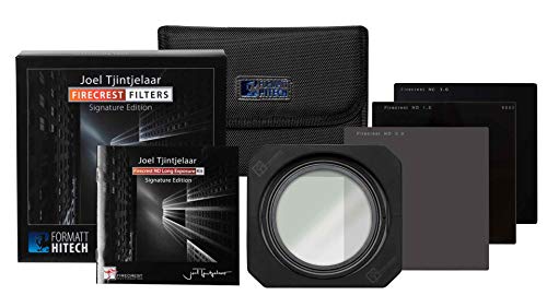 Formatt Hitech Joel Tjintjelaar Signature Edtion, filtros ND de Larga exposición, Incluye Juntas, Bolsas de Filtro, folleto de Larga exposición y Tabla de conversión de exposición