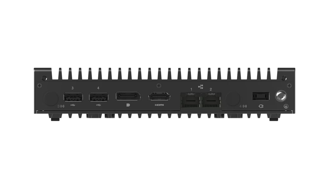 Lenovo ThinkEdge SE10 12NH - USFF - Atom x6214RE / 1.4 GHz - RAM 4 GB - SSD 256 GB - TCG Opal Encryption 2, NVMe - UHD Graphics - GigE, 2.5 GigE - Sin Sistema operativo