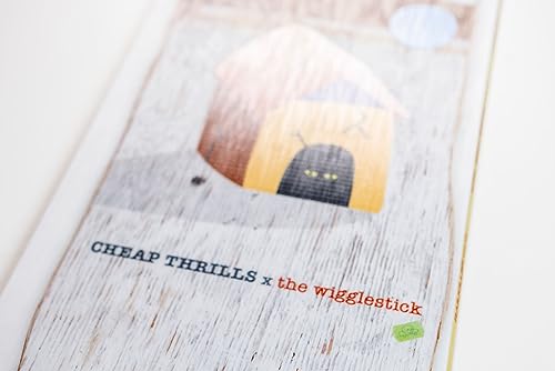 Nitro Tabla de Snowboard para Hombre Cheap TRILLS X WIGGLESTICK BRD ´24, Freestyleboard, Twin, Flat-out Rocker, Urban