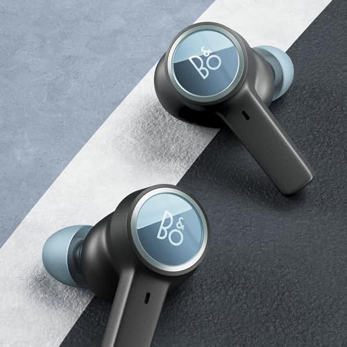 Bang & Olufsen Beoplay EX Auriculares Inalámbricos Bluetooth InEar con Cancelación de Ruido, 6 Micrófonos, Audífonos Impermeables para el Trabajo, Deportivo y Tiempo Libre Anthracite Oxygen