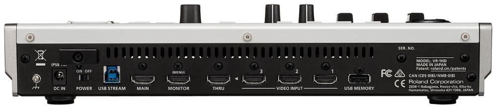 Mezclador de streaming AV Roland VR-1HD — Diseñado para transmisión en vivo