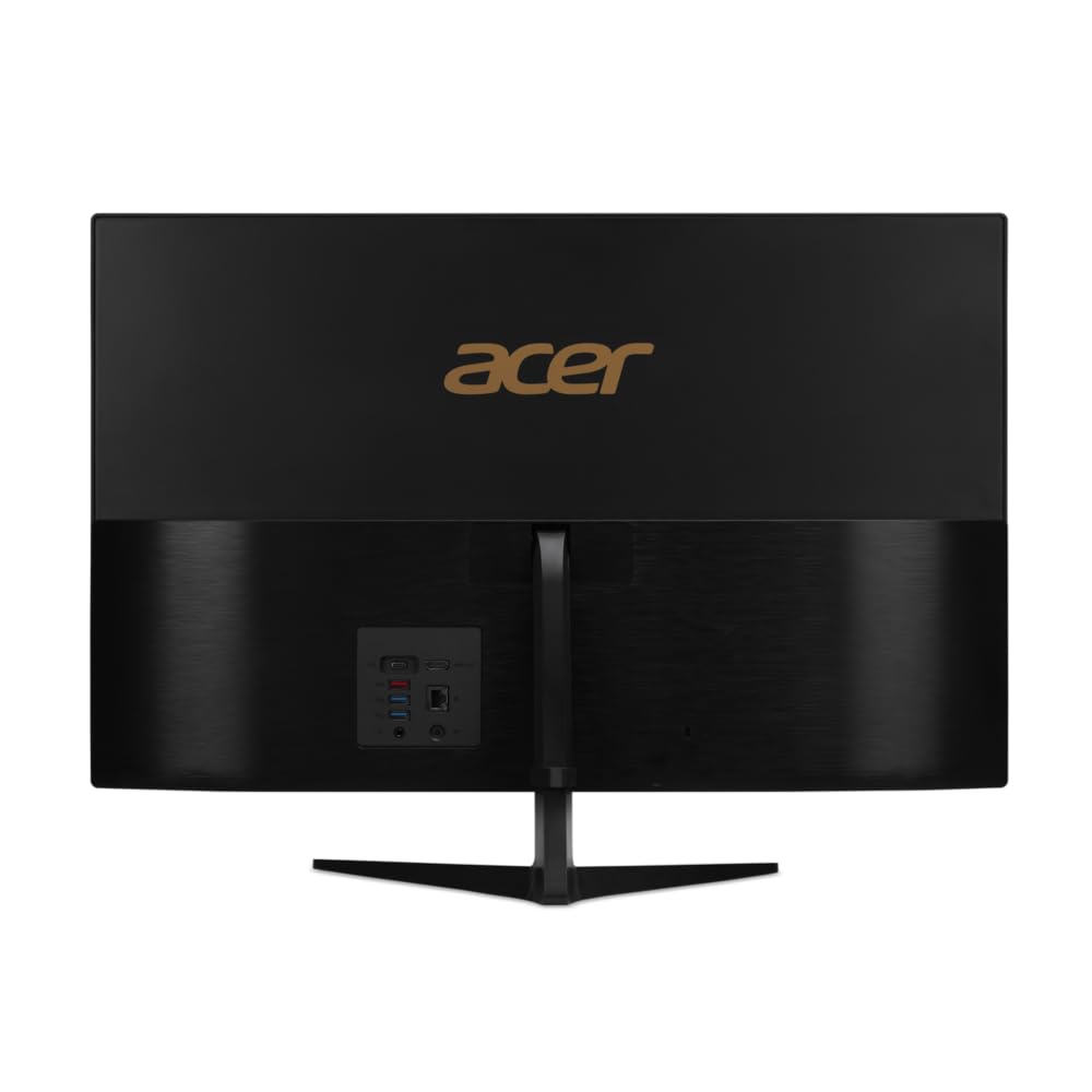 Acer Aspire C27-1800 All in One - Monitor 27" FullHD (Intel Core i5-12450H, 16GB RAM, 1024 GB SSD, Intel Iris Xe Graphics, Windows 11 Home) Negro + Teclado QWERTY Español y Ratón Inalámbrico