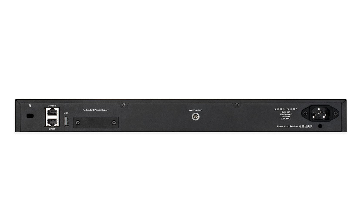 D-Link DGS-3130-54S Gestionado L3 10G Ethernet (100/1000/10000) Negro, Gris - Switch de red (Gestionado, L3, 10G Ethernet (100/1000/10000))