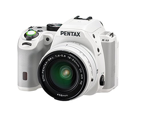Pentax K-S2+18-50WR - Cámara fotográfica Digital, Color Blanco