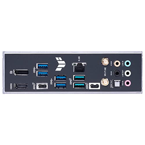 ASUS TUF GAMING Z790-PLUS WIFI 6E - Placa base Intel Z790 LGA 1700 ATX (PCIe 5.0, cuatro M.2, 16+1 DrMOS, DDR5, 2.5Gb Ethernet, USB 3.2 Gen 2x2 Tipo C, Thunderbolt (USB4), Aura Sync, AEMP II)