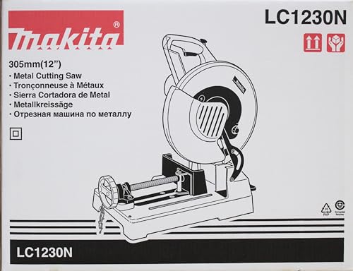 Makita LC1230N - 1 motosierra para metales de disco Widia 305 mm 1750 W, 1750 W, 220 V