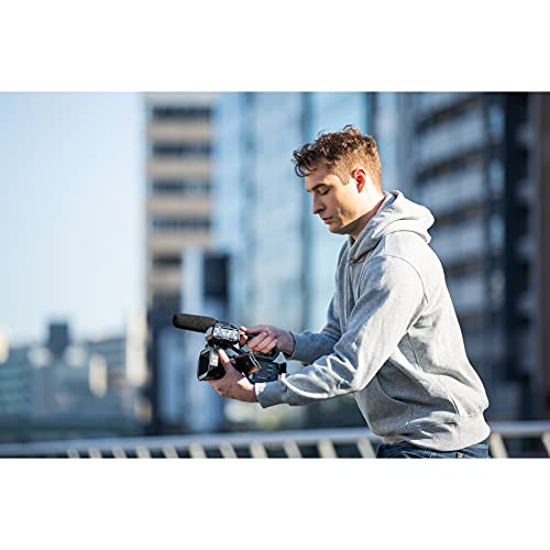 Panasonic HC-X2000E - Videocámara 4K (asa extraíble con LED y micrófono, lente Leica, Live Streaming, gran angular 25 mm, zoom óptico 24x, Wifi), negro
