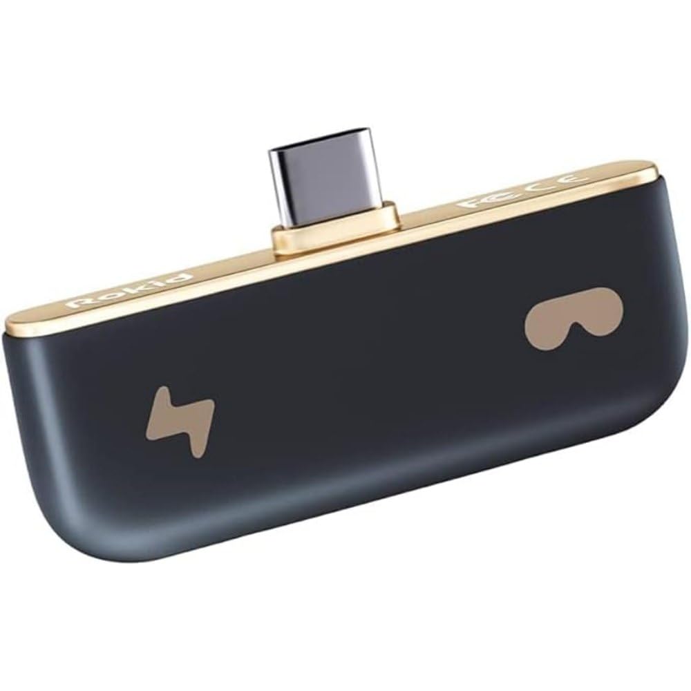 Rokid Mini Hub convertidor de Carga, Accesorios de Vidrio Air AR para Switch Xbox Smart Phone, Uso Mientras se Carga (Solo se Adapta a Gafas Air AR)