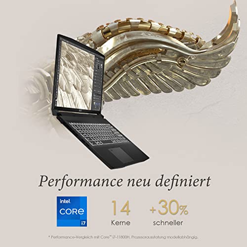MSI Creator M16 (procesador Intel Core i7-12700H, 16 GB DDR4-3200, NVIDIA GeForce RTX 3050, 4 GB GDDR6 VRAM, 51 GB, Windows 11 Home) A12UC-284, Negro, 001584-284