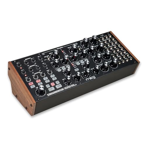 MOOG Subharmonicon - sintetizador polirrítmico analógico semimodular con secuenciador dual, MIDI y bahía de parcheo