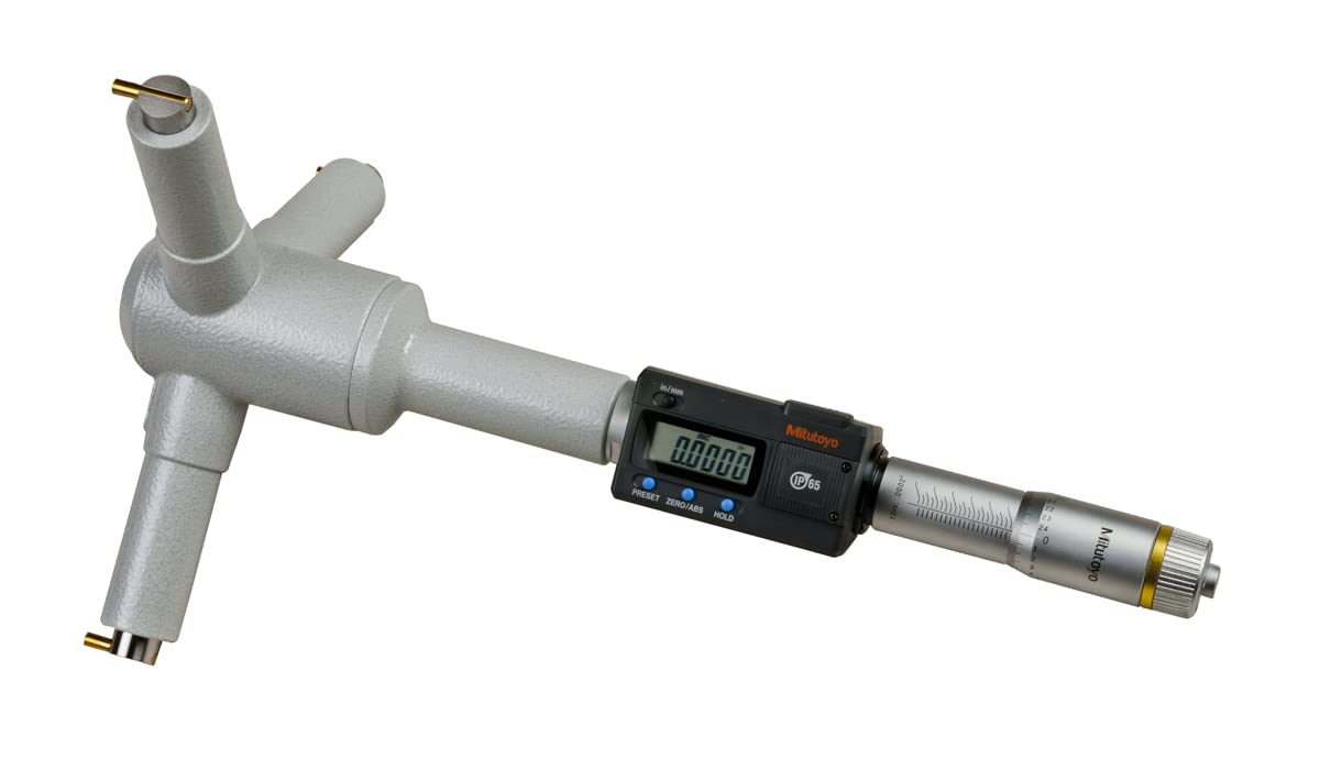 Mitutoyo – 468 – 278 serie 468 Digimatic holtests tres interior micrometre, 8 "-9/203.2 mm-228.6 mm gama
