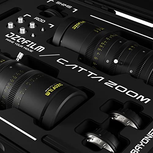 DZOFILM Cine Lens Catta Zoom 2-Lens Kit (18-35/70-135 T2.9) Negro