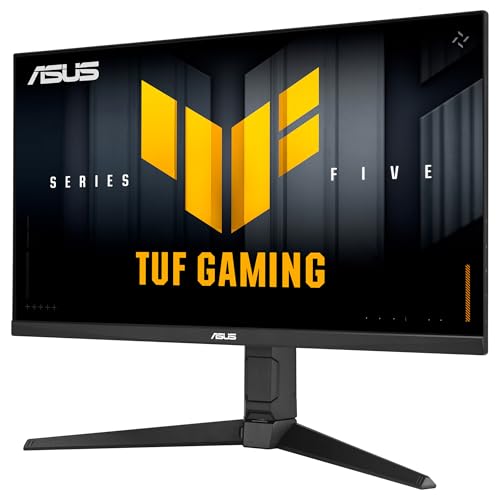 ASUS TUF Gaming VG27AQML5A Monitor de 27 Pulgadas QHD Fast IPS, 300Hz, 0.3ms, G-Sync y AMD FreeSync Premium, ELMB Sync, VESA, DisplayHDR 400, 95% DCI-P3, DisplayWidget Center, IA Gaming