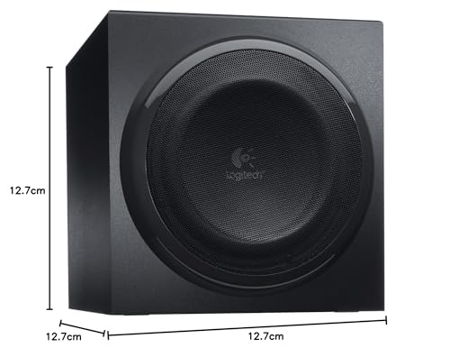 Logitech Z906 5.1 Sistema de Altavoces Sonido Envolvente THX, Certificado Dolby&DTS, 1000 W de Pico, Multi-Dispositivos, Entradas Audio Múltiples, Negro