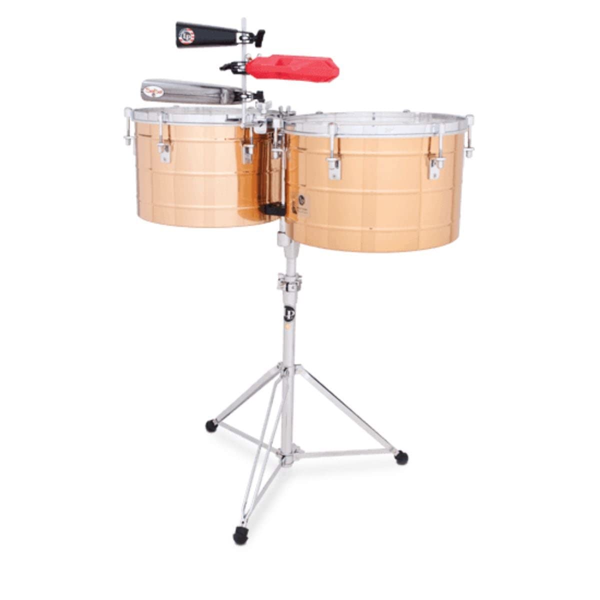 LP Latin Percussion Timbales Tito Puente Thunder Timbs Bronce 15"/16" LP258-BZ