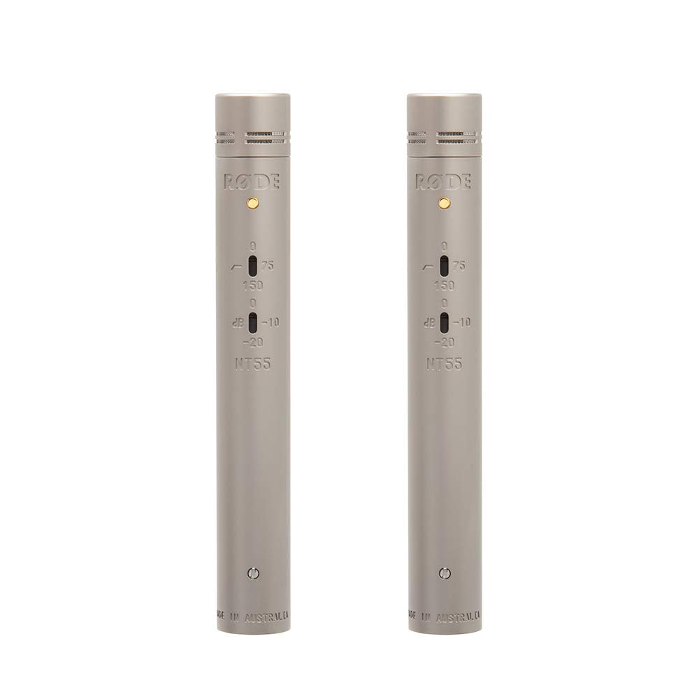 RØDE NT55MP - Nt55-mp 2 microfonos de condensador para grabacion instrumentos