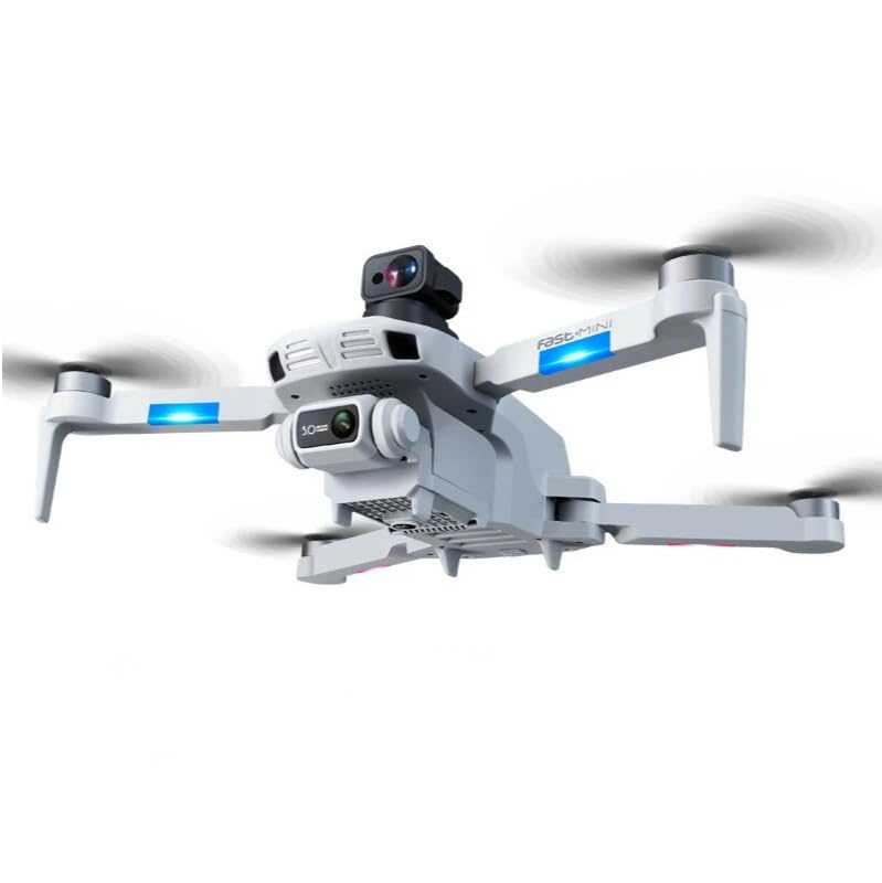 LUXWALLET Falcon X Dodge - 30KM/h Drone - WiFi GPS 1080P Full HD Drone – Laser Obstacle Avoidance - EIS Stabilisator - 2000 Meter Afstand + 2X Accu