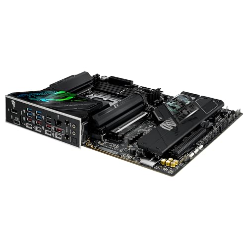 ASUS ROG Strix Z890-F Gaming WiFi - Placa Base ATX, 16+1+2+2 etapas de Potencia, DDR5, PCIe 5.0 Compatible con GPU de última generación, Cinco Ranuras M.2, WiFi 7, AI Overclocking, AI Networking II