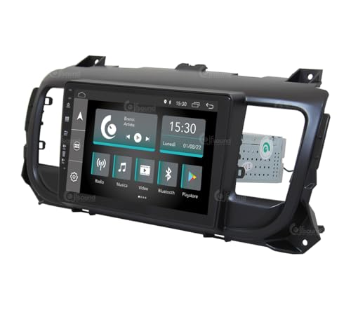 Radio de Coche para Citroen Jumpy (con navegador) Android GPS Bluetooth WiFi USB Dab+ Touchscreen 9" 4core Carplay AndroidAuto