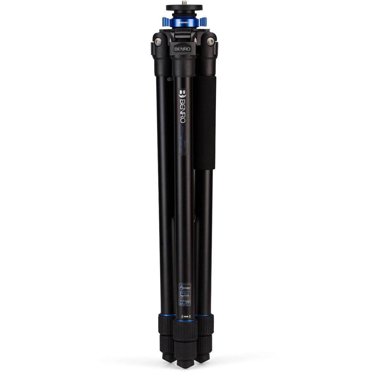 BENRO Trepied Mach3 Tripod Series 4 Aluminium 3 Sections Long - TMA47AL