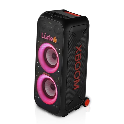 LG XBOOM La Bestia XL9T - Altavoz de Gran Potencia, Bluetooth, USB, Funciones DJ, Karaoke, Iluminación LED, Amplia Conectividad, 2 Altavoces, Negro