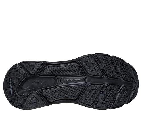 Skechers MAX Cushioning Arch Fit 2.0 Cambridge, Zapatillas Mujer, Black Textile/Trim, 37.5 EU