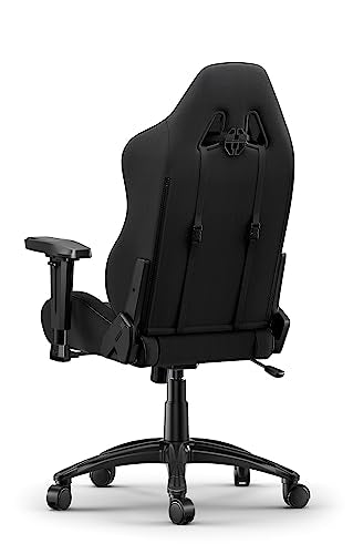 AKRacing Gaming Chair Core EXSE Silla, Tela/Piel sintética, Negro, Talla única