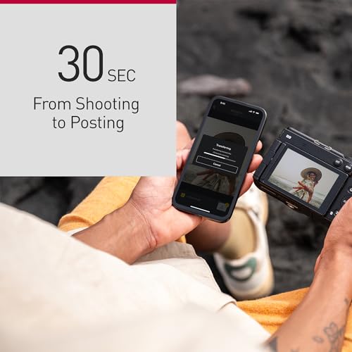 Panasonic Lumix DC-S9HE-K Cámara Vlog, Puerta Abierta, Fotograma Completo, Sin Espejo, 24,2 MP, 6K/4K, PDAF 779, Estabilización De Imagen, Angulo Libre, WiFi 5 GHz, Negro, Lente 28-200 mm (Zoom x7)