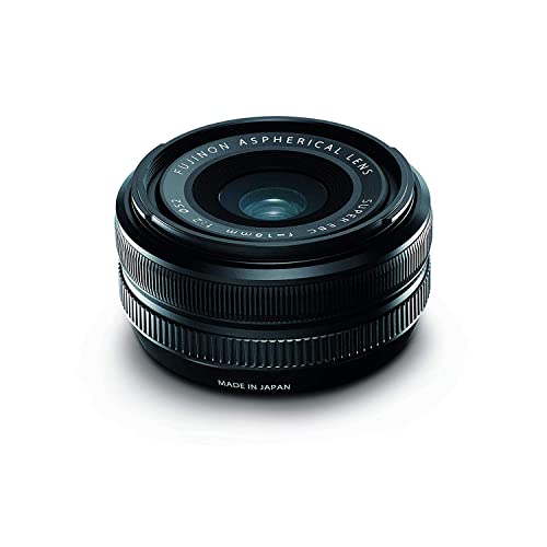 Fujifilm Fujinon XF 18 mm f:2 R - Objetivo con Distancia Focal Fija (Diámetro: 52 mm), Negro