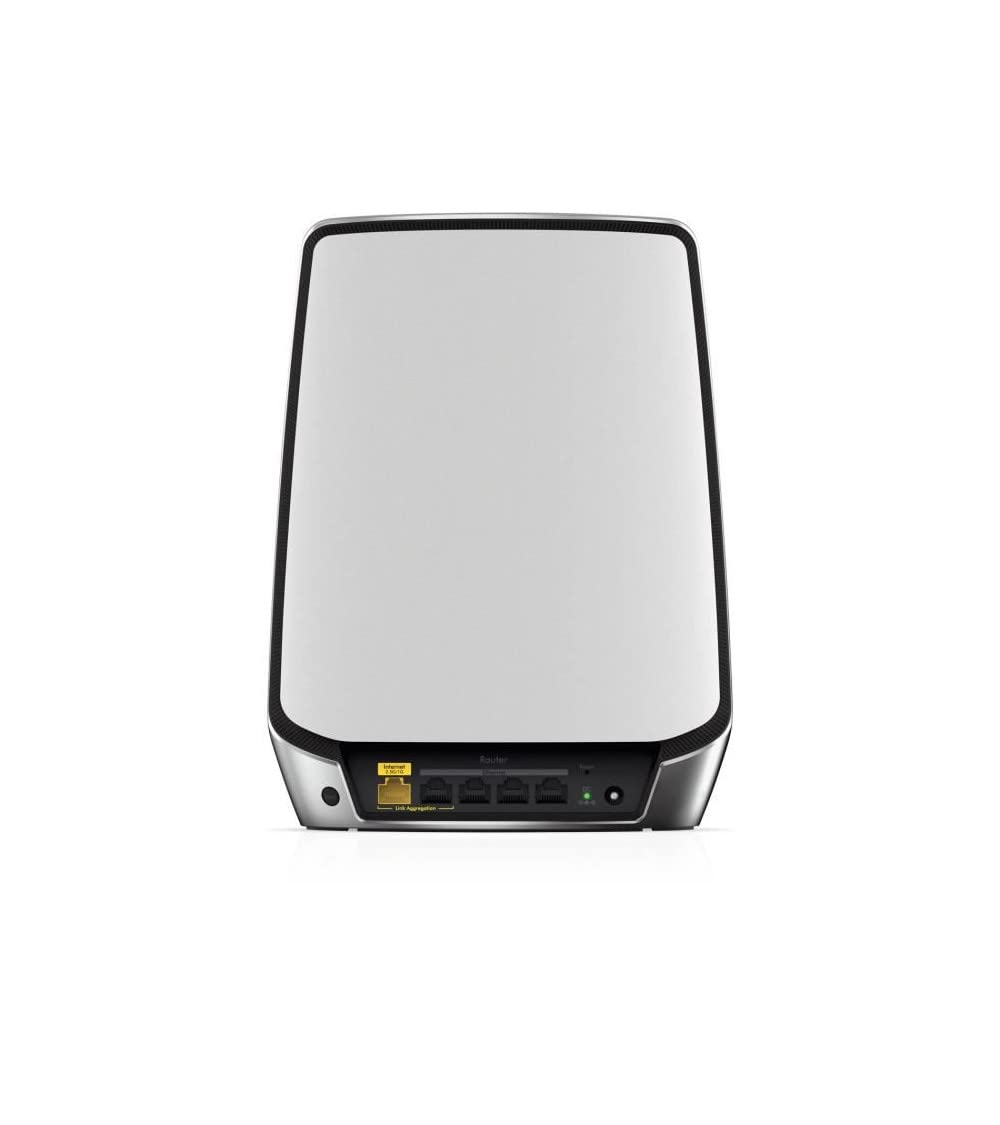 NETGEAR Orbi Sistema Mesh WiFi RBK852 - Router Mesh WiFi 6 con 1 Satélite Extensor - Cobertura WiFi Mesh para toda la casa Tribanda de hasta 460m2 y 100 dispositivos - 11AX AX6000 (Hasta 6Gbps)