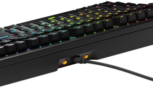 Glorious Gaming GMMK 3 HE Med dynamiska avtryckare, Hall Effect, 8K uppdateringsfrekvens, MX- Och magnetbrytare, 100% fullstorlek, modulärt packningssystem, doubleshot PBT, USA QWERTY - Svart