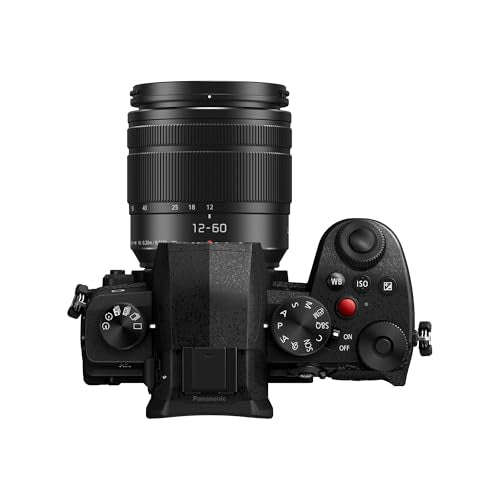 Panasonic DC-G97ME LUMIX Micro Cuatro Tercios Cámara sin Espejo con Lente H-FS12060 LUMIX G Vario de 12-60 mm, 20,3 MP, 4K 30p, LCD de Ángulo Libre, Wi-Fi, Bluetooth, Color Negro