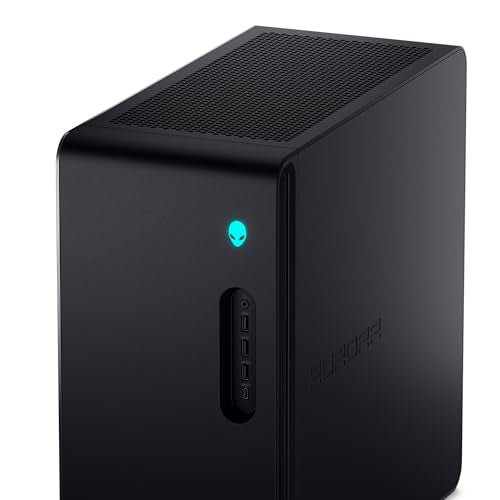 Alienware Aurora R16 Ordenador de sobremesa Gaming, Procesador Intel Core i7-14700F, NVIDIA GeForce RTX 4060Ti 8GB, RAM 16GB, SSD 1TB, Windows 11 Home, Teclado AZERTY Francés Negro
