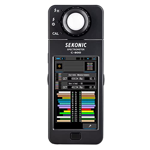 Sekonic C-800 SpectroMaster - Medidor de Color e iluminancia
