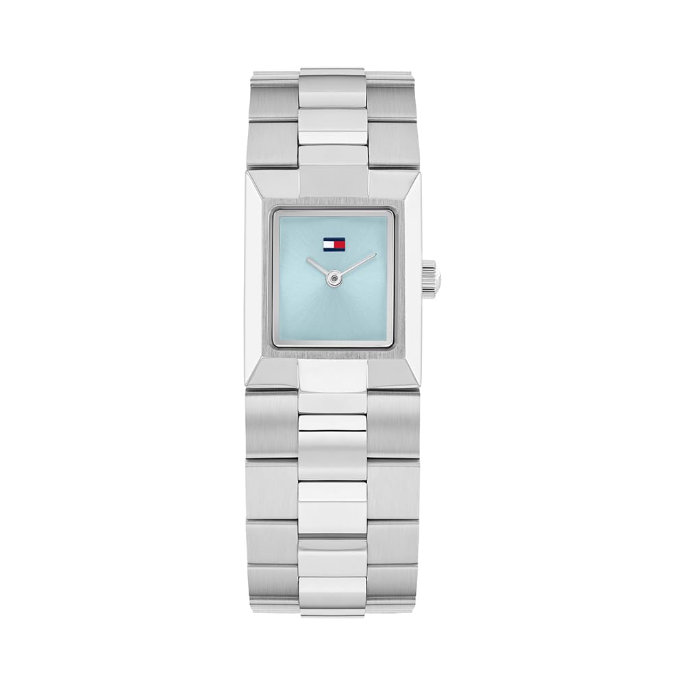 Tommy Hilfiger Reloj De Movimiento De Cuarzo De Dos Manecillas para Mujer con Correa de Acero Inoxidable Plateada - 1782797